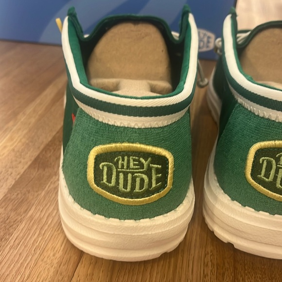 Hey Dude Wally Fairway Pine Men’s Size 10 - Picture 5 of 7